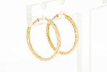 Daemn Gold Ohrringe 18 Karat - 2,2 cm
