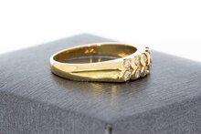 14 Karat Gold Ring mit  Diamant - 17.2