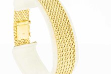 585 Gold geflochtenes Armband - 18,9 cm