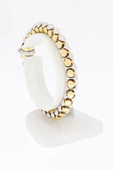 14 Karat Gold Popcorn Armband - 18,5 cm