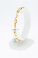750 Gold Panzer Armband - 19,2 cm