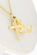 18 Karat Anh&auml;nger Hoffnung, Liebe &amp; Glauben