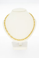 Panzerarmband 14 Karat Gold - 21 cm