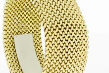 Geflochtenes Armband 14 Karat - 20,3 cm