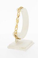 Figaro Armband Gelbgold 14 Karat - 21,9 cm