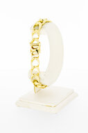 Panzer Gold Armband 14 Karat - 20,2 cm