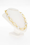 Bicolor 14 Karat  &quot;Zinzi&quot; Goldkette - 45 cm