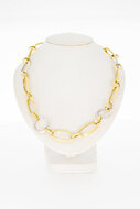 Bicolor 14 Karat  &quot;Zinzi&quot; Goldkette - 45 cm