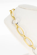 Bicolor 14 Karat  &quot;Zinzi&quot; Goldkette - 45 cm