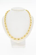 Ankerkette bicolor Gold 585 - 46,8 cm