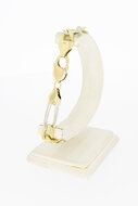 Gold Figaro Goldarmband 14 Karat - 22,8 cm