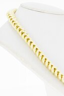 18 Karat Gold K&ouml;nigskette - L&auml;nge 46 cm
