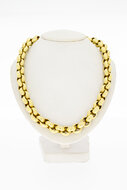 Erbskette 14 Karat gelb Gold - 50,2 cm