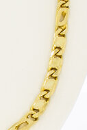 18 Karat Falkenauge Kette Gold - 59,2 cm