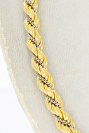 Kordel Goldkette 18 Karat - 91,5 cm