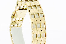 Goldbarren armband 14 Karat Gold - 21,1 cm