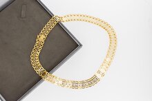 18 Karat Goldkette &quot;Versace style&quot; - 42,3 cm