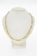 Figaro Kette 18 Karat Gold - 71,5 cm