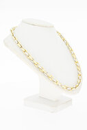 Ankerkette bicolor Gold 585 - 45,5 cm