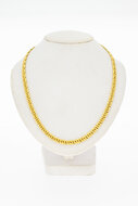 Falkenauge Goldkette 18 Karat - 50,8 cm