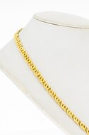 Falkenauge Goldkette 18 Karat - 50,8 cm