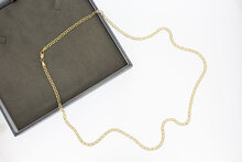 Anker Goldkette 14 Karat - l&auml;nge 61,9 cm