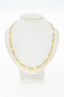 Figaro Halskette 18 Karat Gold - 62,3 cm