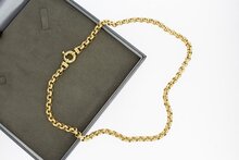 Anker Goldkette 14 Karat - L&auml;nge 52,2 cm