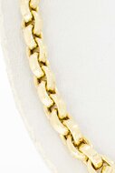 Anker gelb Goldkette 14 Karat - 45,8 cm