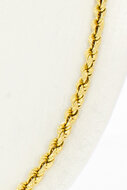 Kordelkette aus 18 Karat Gold - 71,5 mm