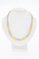 14 Karat Milaneser Goldkette - 43,5 cm