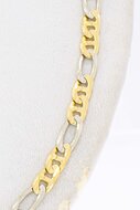 18 Karat Gold Figaro Halskette - 61,1 cm