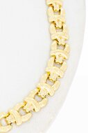 14 Karat flache K&ouml;nigskette Gold - 44,1 cm