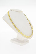 Geflochtene Kette 14 Karat Gold - 46,6 cm