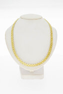 Geflochtene Kette 14 Karat Gold - 46,6 cm
