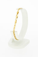 Falkenauge Armband aus 18 Karat Gold - 21,9 cm