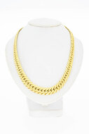 Panzerkette 18 Karat Gold - 45,2 cm