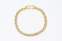 Falkenauge Armband 18 Karat Gold - 19,5 cm