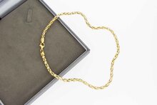 Halskette aus 18 Karat Goldbarren - 46,2 cm