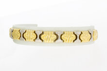 Flaches K&ouml;nigsarmband 18 Karat Gold - 21,2 cm