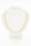 Falkenauge Kette 14 Karat Gold - 62,4 cm