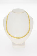 14 Karat Milaneser Goldkette - 44,5 cm
