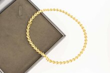 14 Karat Vintage &quot;Y&quot; Goldkette - 42,5 cm