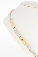 14 Karat Goldbarren Kette - L&auml;nge 41 cm