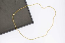 18 Karat Barrenkette Gold - 56,8 cm