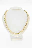 14 Karat Gelbgold Ankerkette - 47 cm