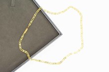 18 Karat Falkenauge Goldkette - 44 cm