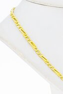18 Karat Falkenauge Goldkette - 44 cm