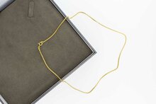 18 Karat Venezianer Goldkette - 43 cm