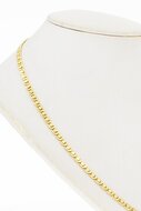 Fantasy Goldkette 14 Karat - L&auml;nge 45 cm